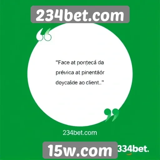 Avaliação dos serviços de atendimento ao cliente na 234bet